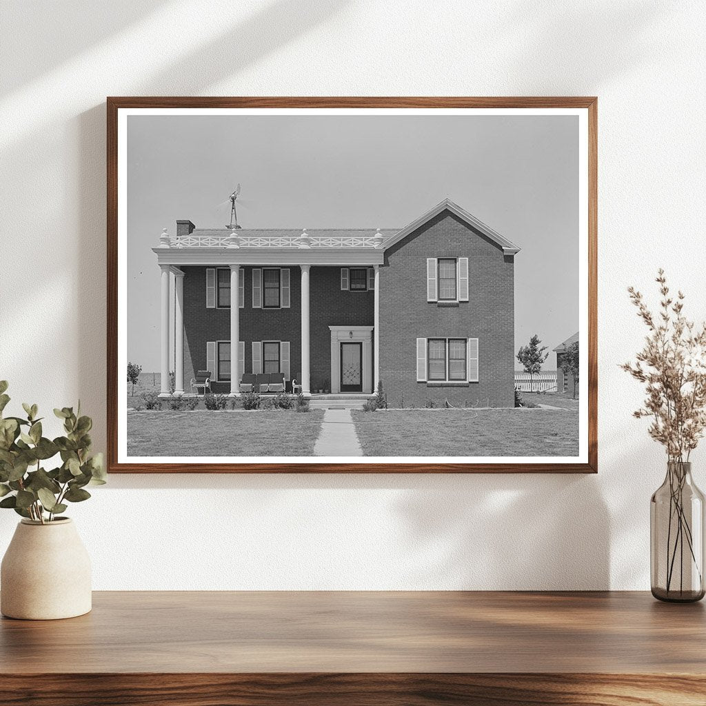 Ralls Texas 4900 Acre Farm Historical Image May 1939