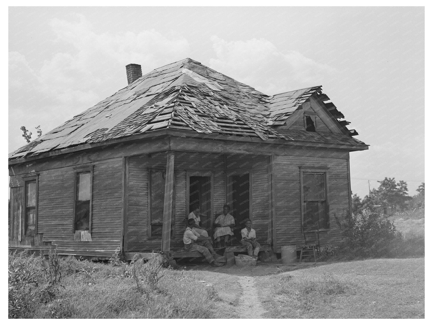 Muskogee County Oklahoma Laborers Homes June 1939