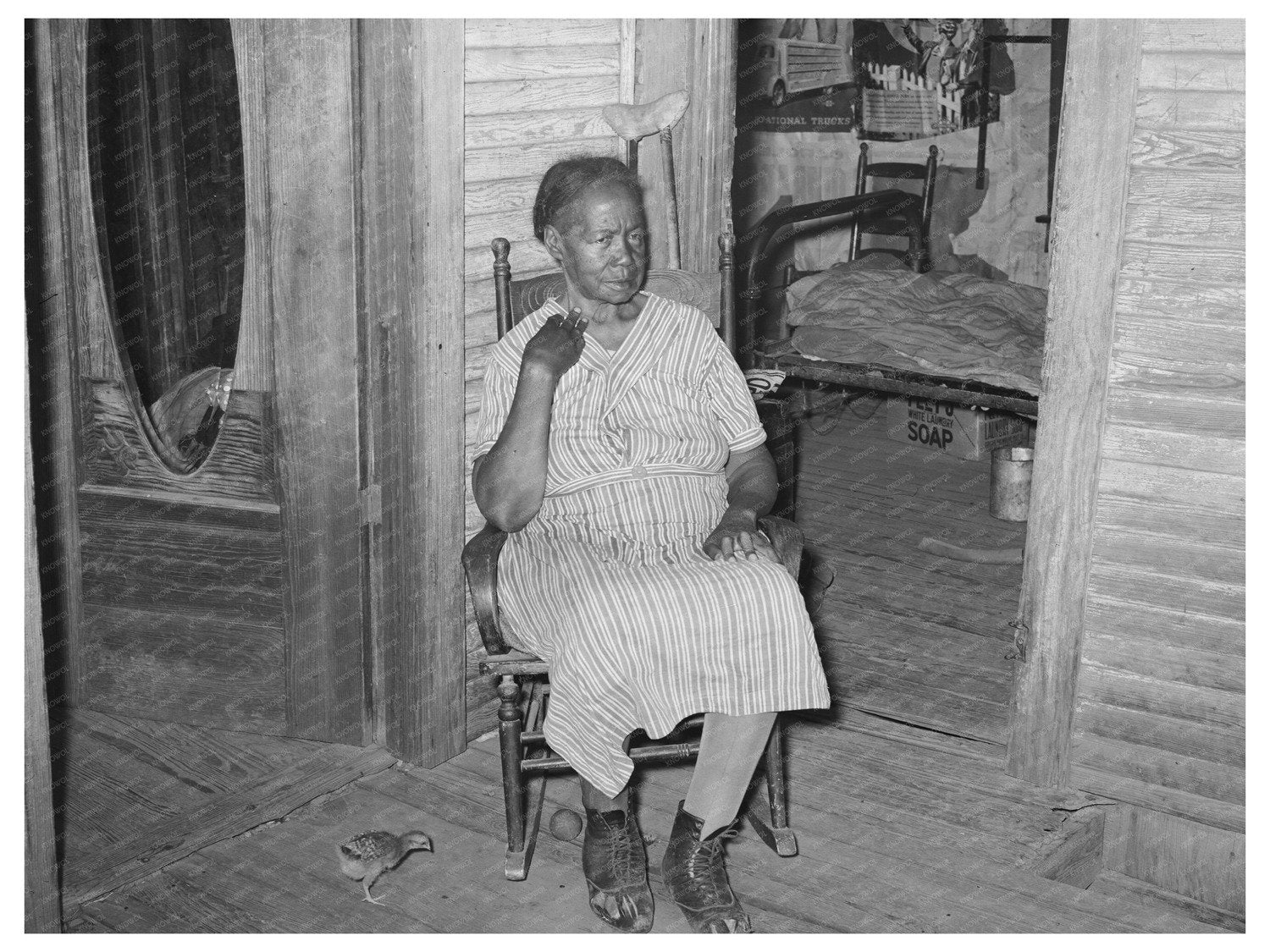 Mother in Muskogee County Oklahoma 1939