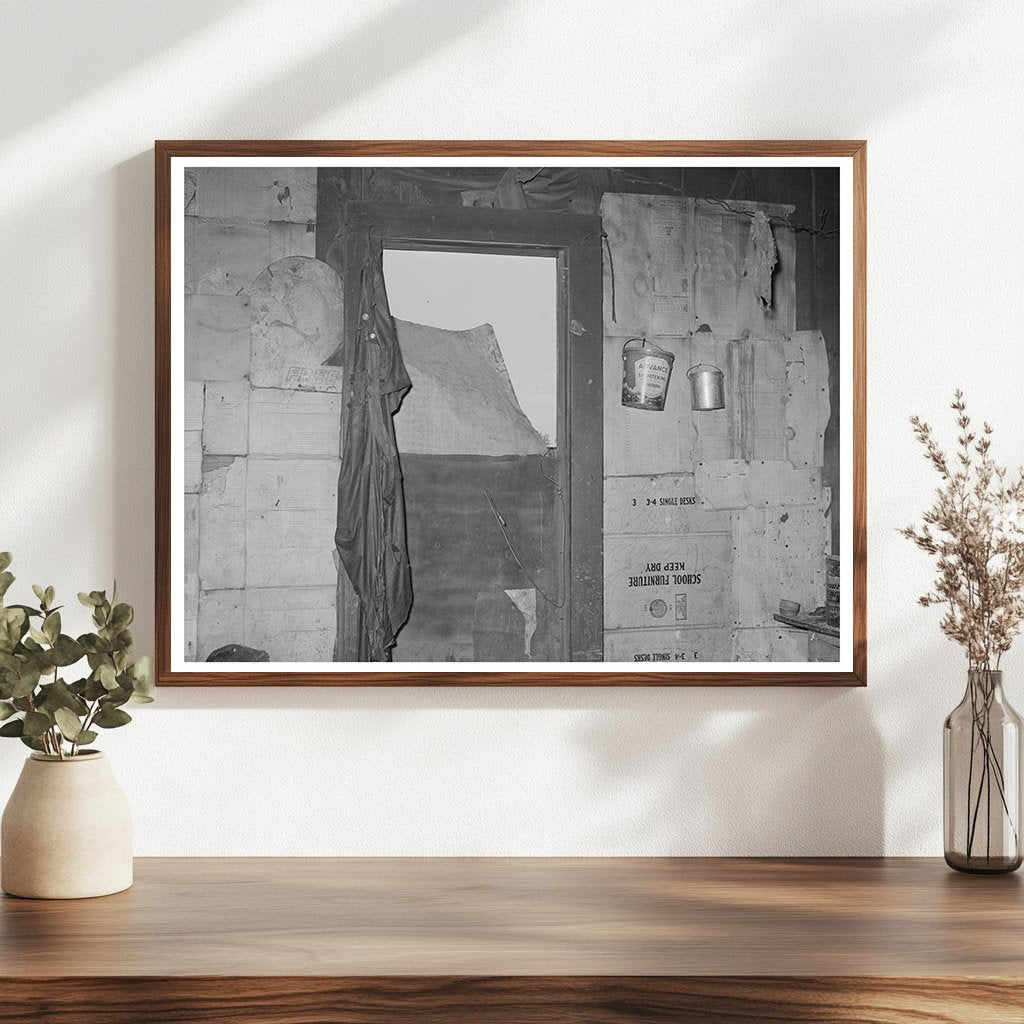 Muskogee Oklahoma Migrant Worker Home Window 1939