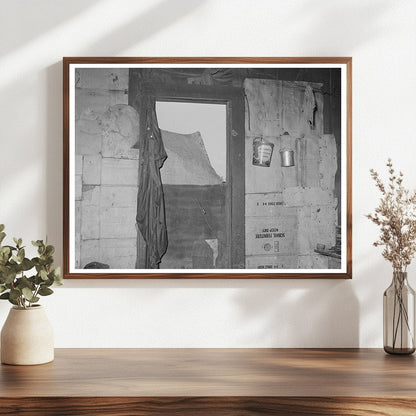 Muskogee Oklahoma Migrant Worker Home Window 1939