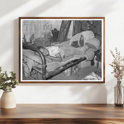 Muskogee Oklahoma Day Laborer Resting June 1939