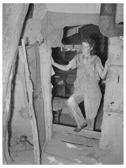 Migrant Worker Tent Home in Webbers Falls Oklahoma 1939