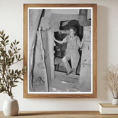 Migrant Worker Tent Home in Webbers Falls Oklahoma 1939