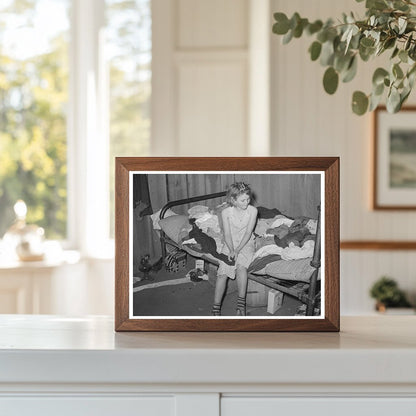Migrant Girl in Camp House Muskogee County 1939