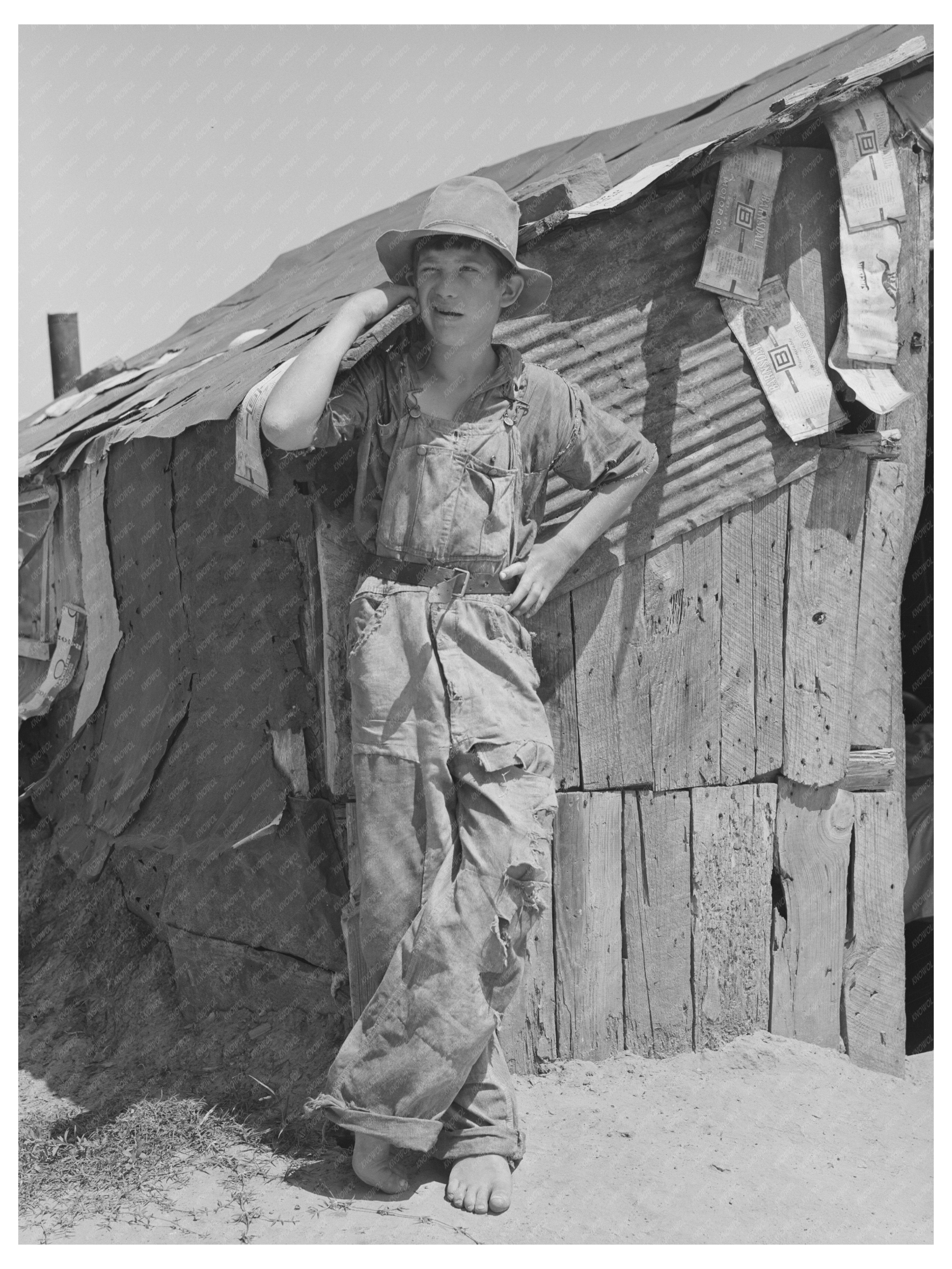 Son of Day Laborer Arkansas River June 1939