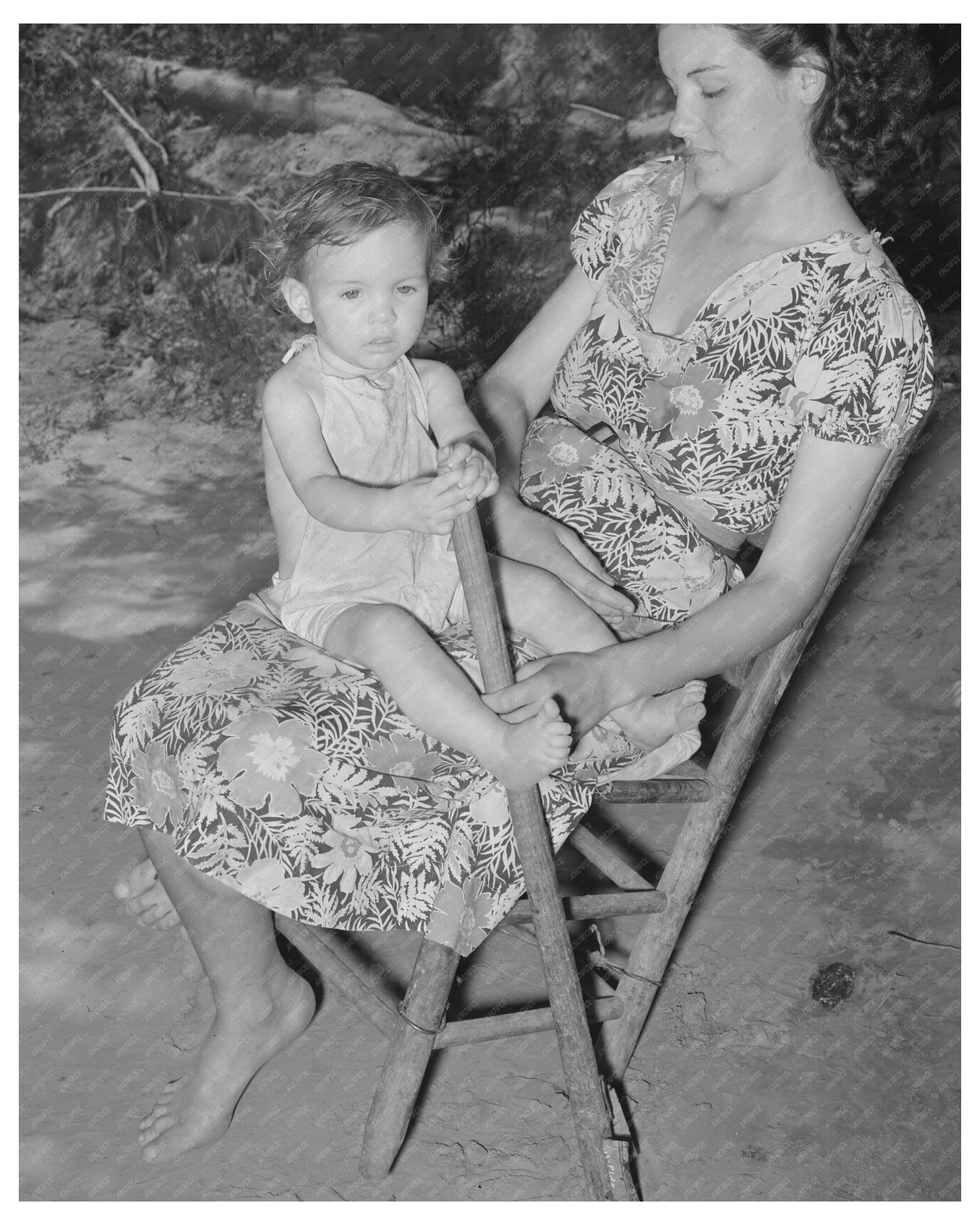 WPA Family Life in Arkansas River Bottoms June 1939