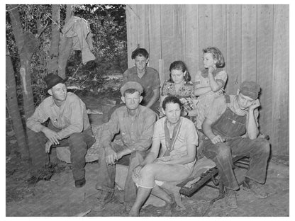 Elmer Thomas Family Migrant Workers Oklahoma 1939