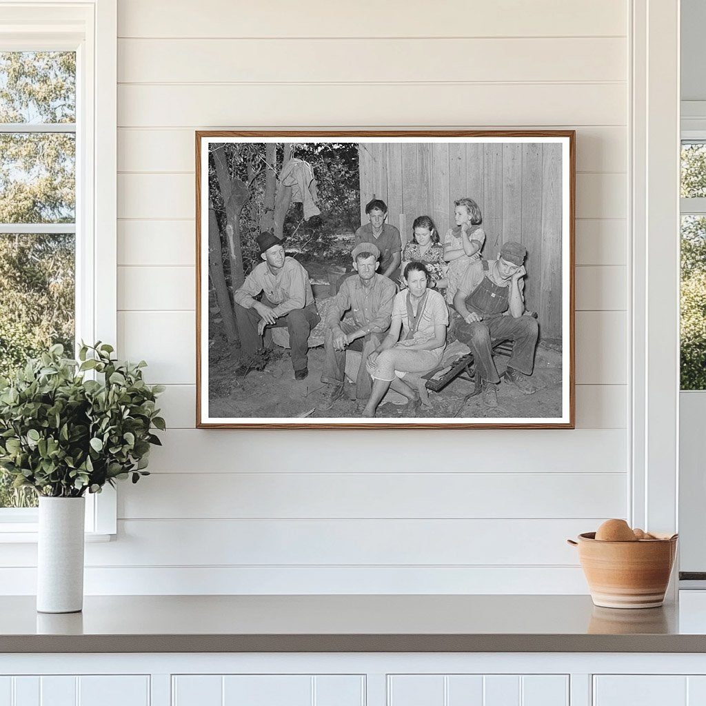 Elmer Thomas Family Migrant Workers Oklahoma 1939