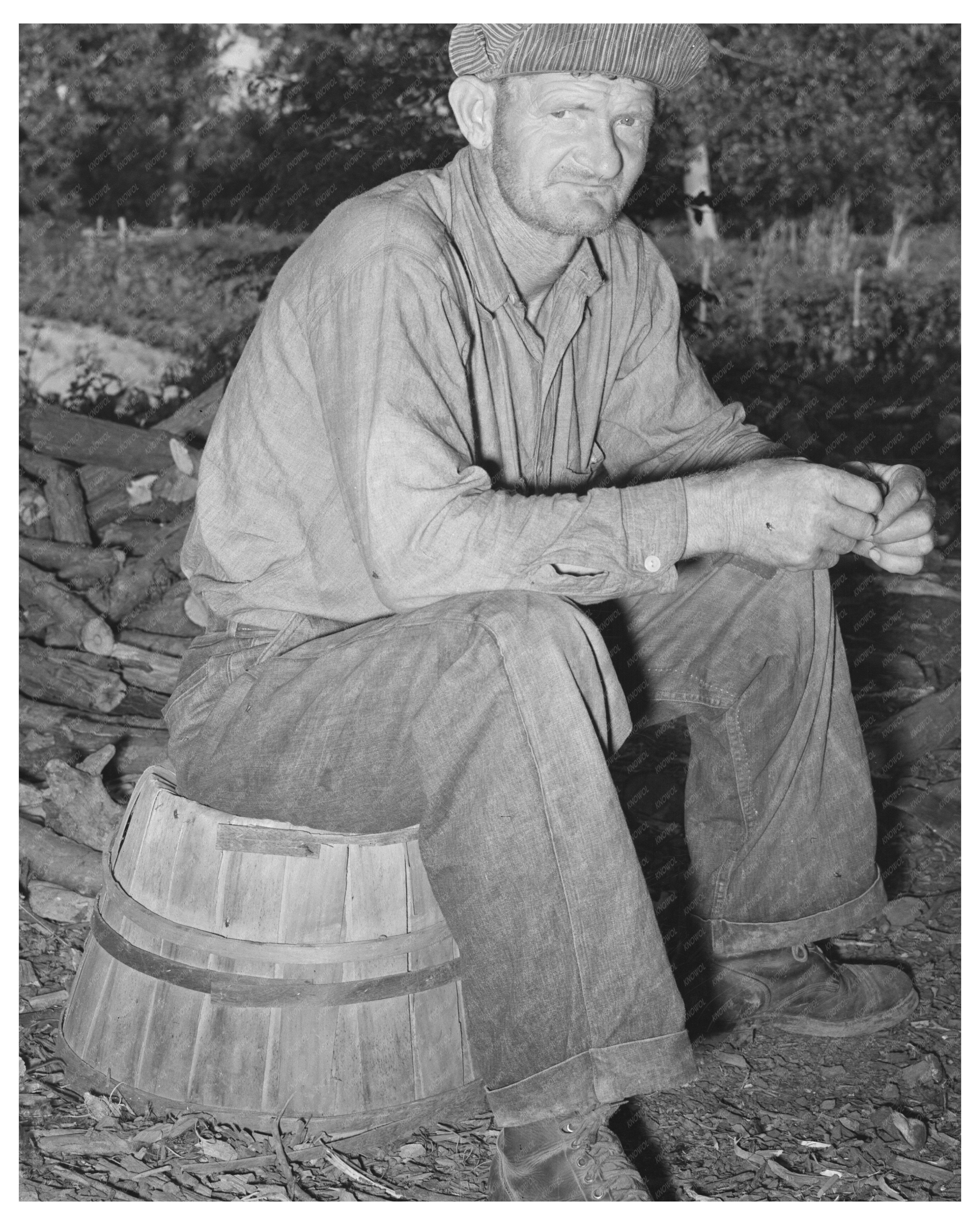 Migrant Worker in Muskogee County Oklahoma June 1939