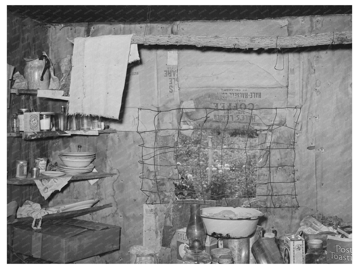 1939 Tenant Farmer Kitchen in Warner Oklahoma