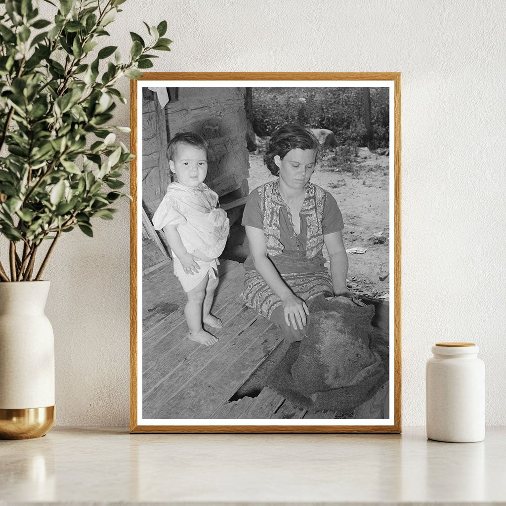 Wife and Child of Tenant Farmer Warner Oklahoma 1939