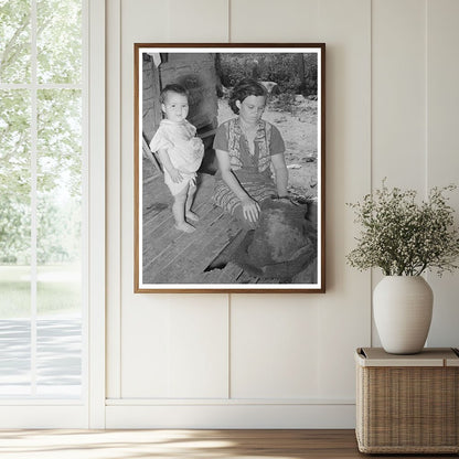 Wife and Child of Tenant Farmer Warner Oklahoma 1939