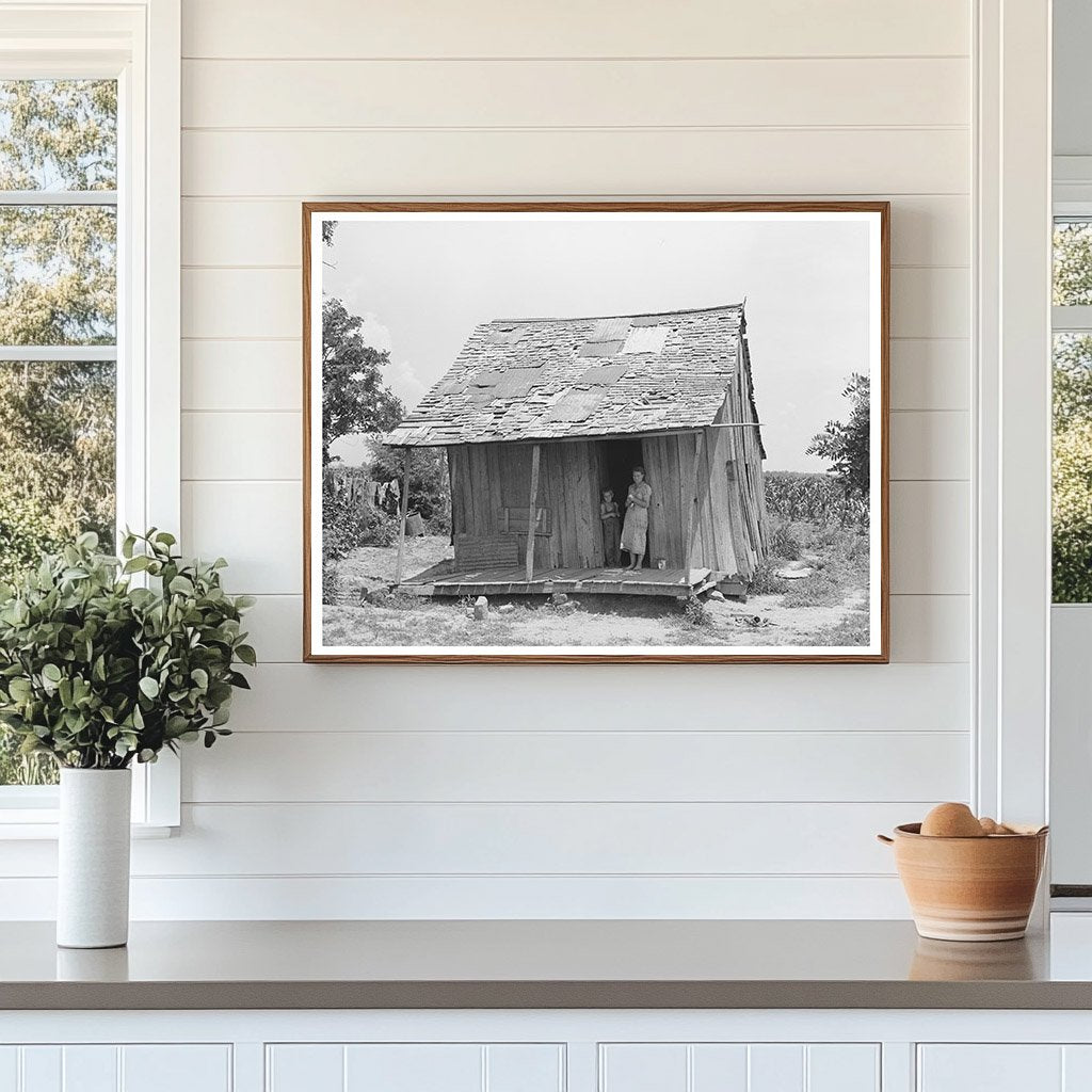 Agricultural Laborer Shack Webbers Falls Oklahoma 1939