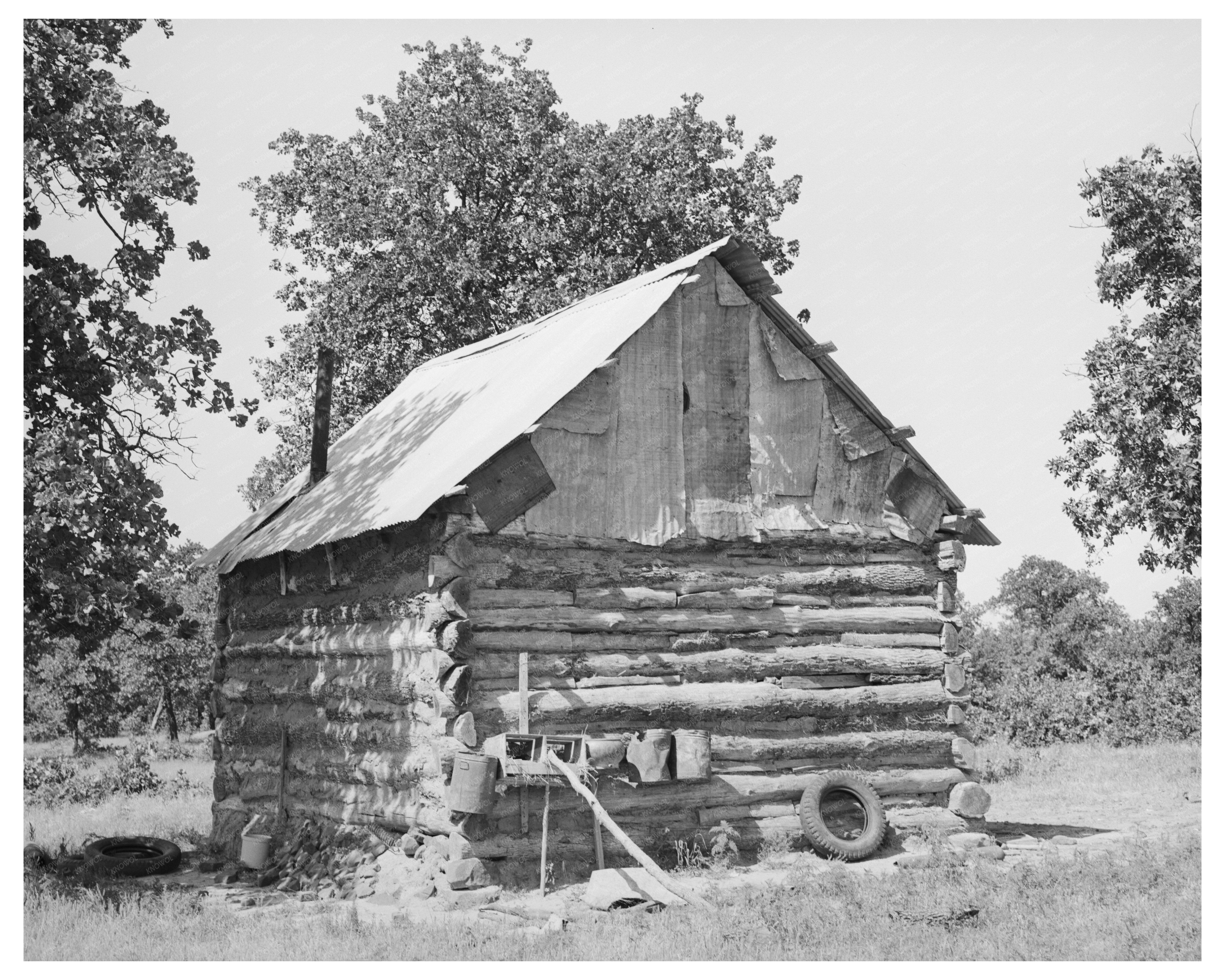 Migrant Agricultural Workers Home McIntosh County 1939