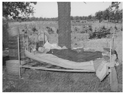 Young Migrant Agricultural Worker in Oklahoma 1939
