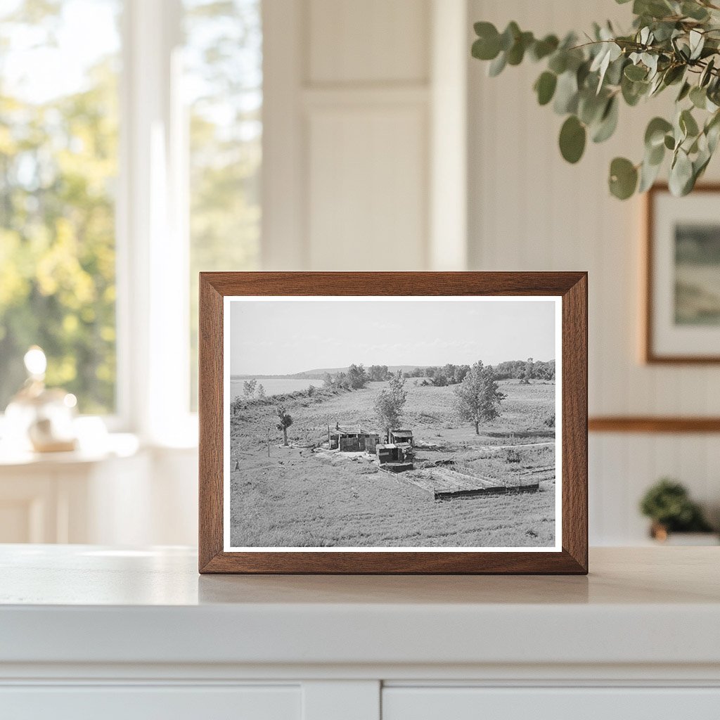 Day Laborers along Arkansas River June 1939 Oklahoma