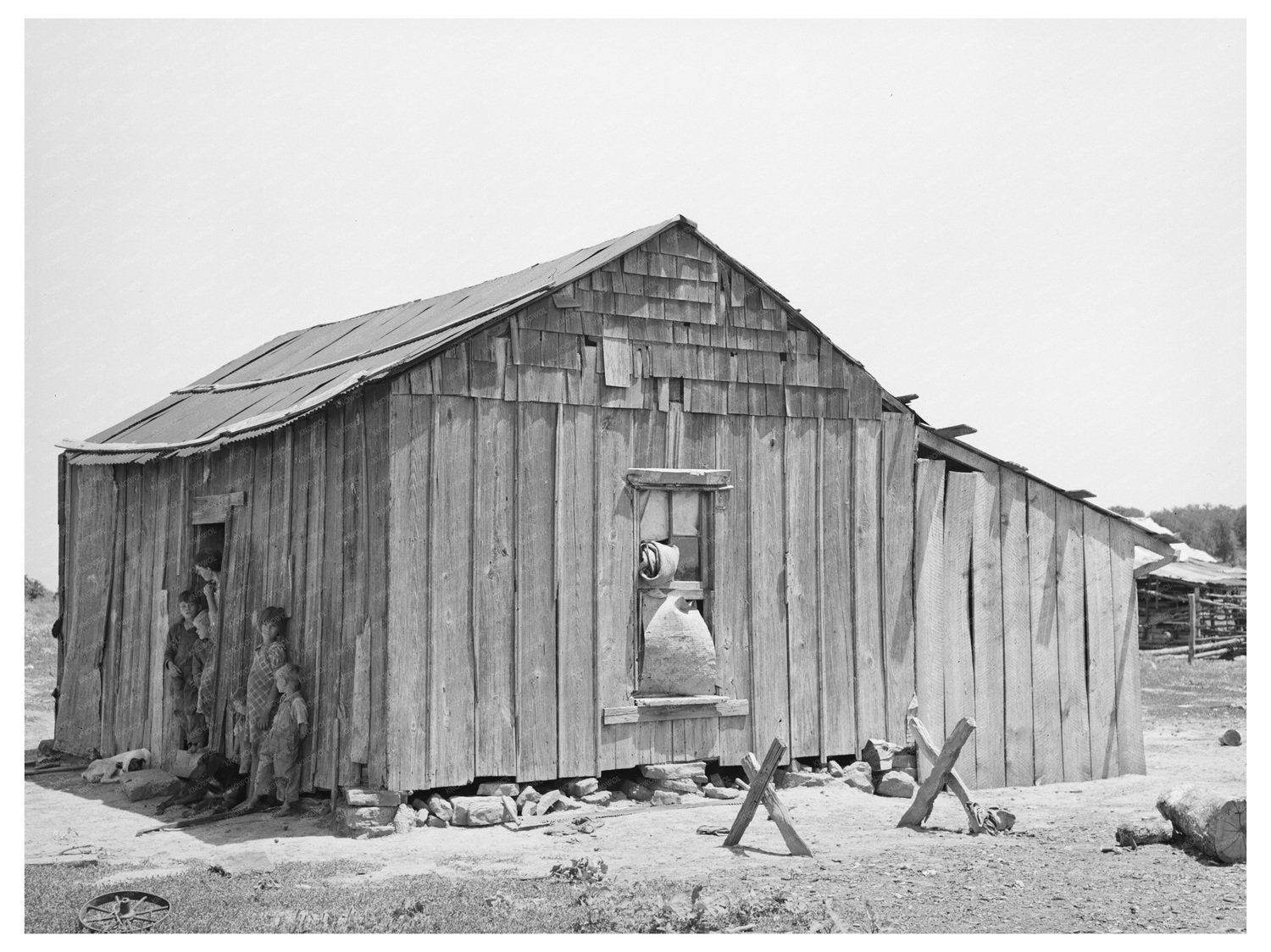 Tenant Farmers House McIntosh County Oklahoma 1939