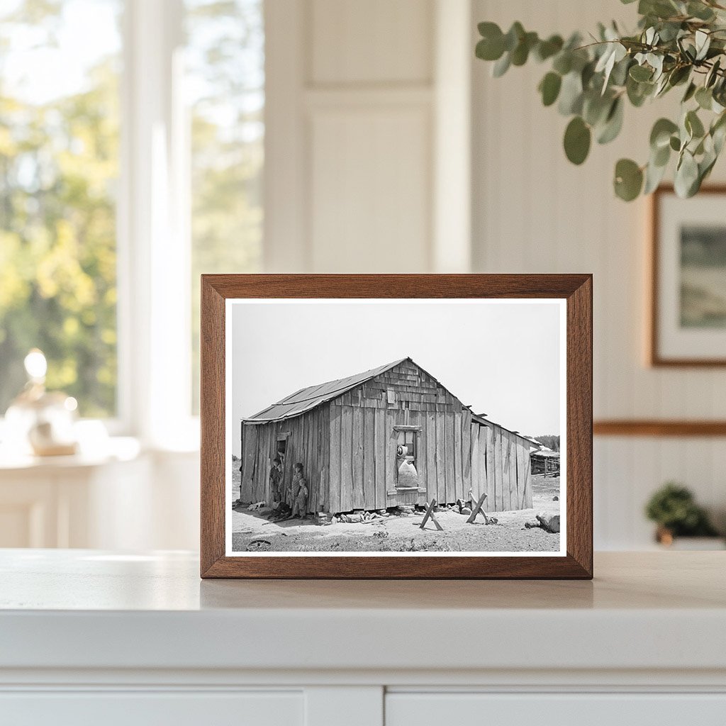 Tenant Farmers House McIntosh County Oklahoma 1939