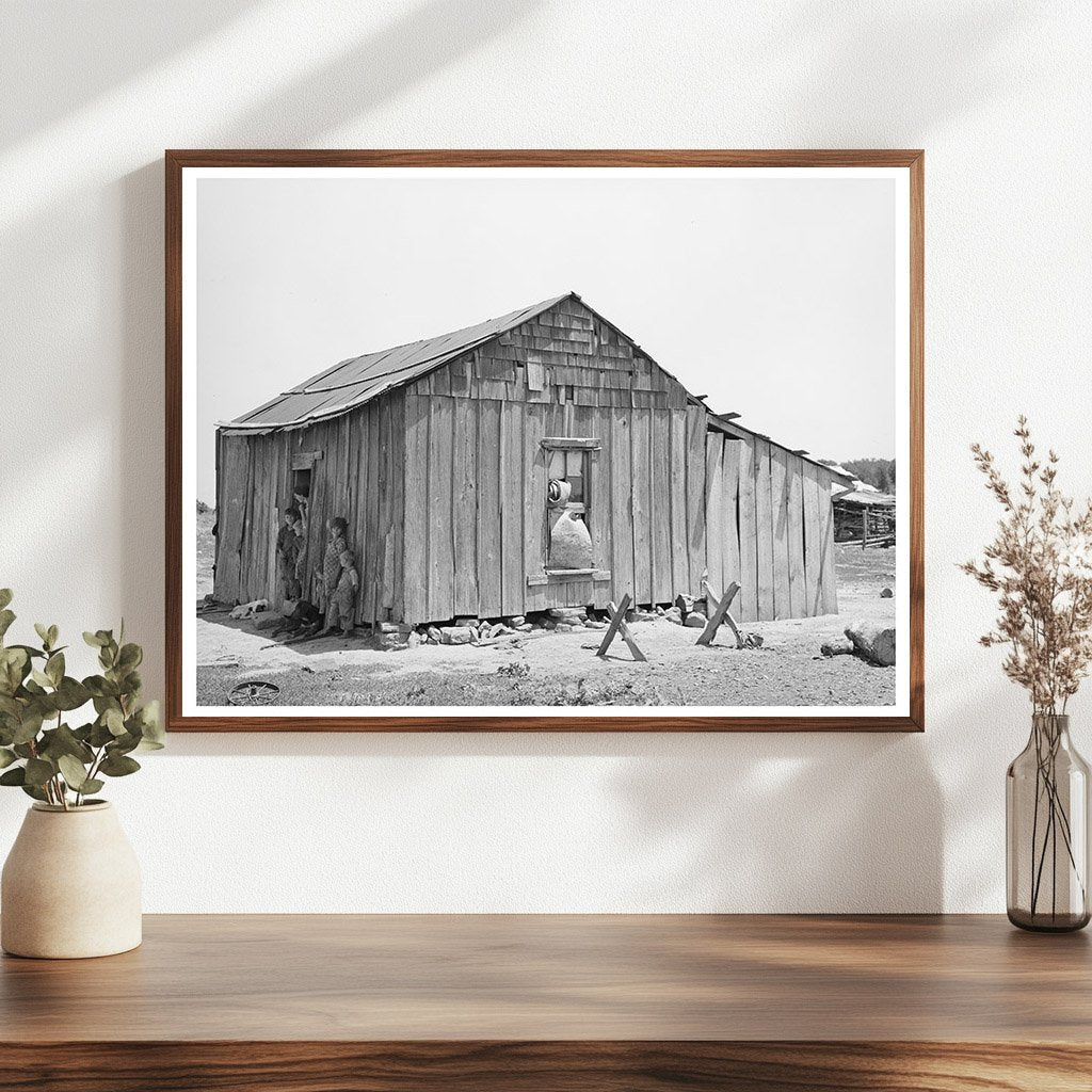 Tenant Farmers House McIntosh County Oklahoma 1939
