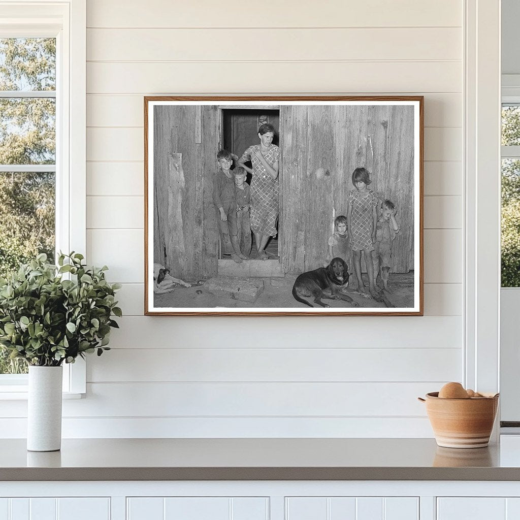 Tenant Farming Family McIntosh County Oklahoma 1939