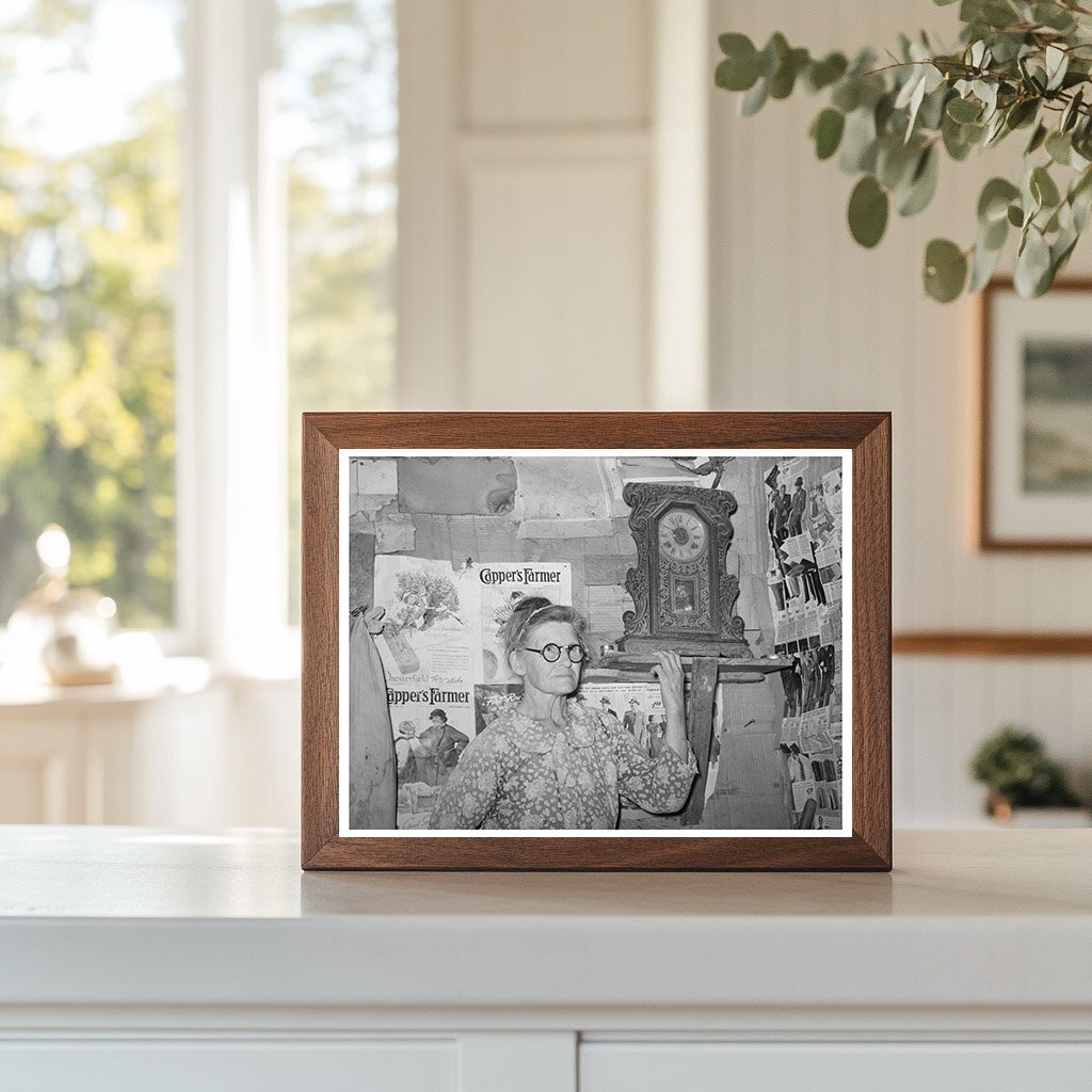 Widow Tenant Farmer McIntosh County Oklahoma 1939