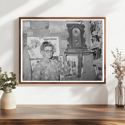 1939 Vintage Photo of Widow Tenant Farmer in Oklahoma