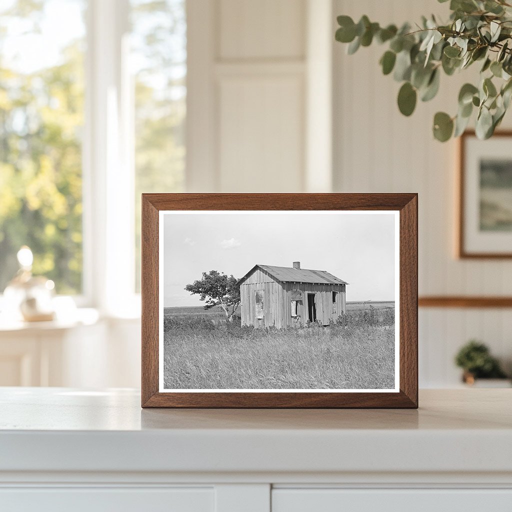Abandoned Farmhouse in Wagoner County Oklahoma 1939