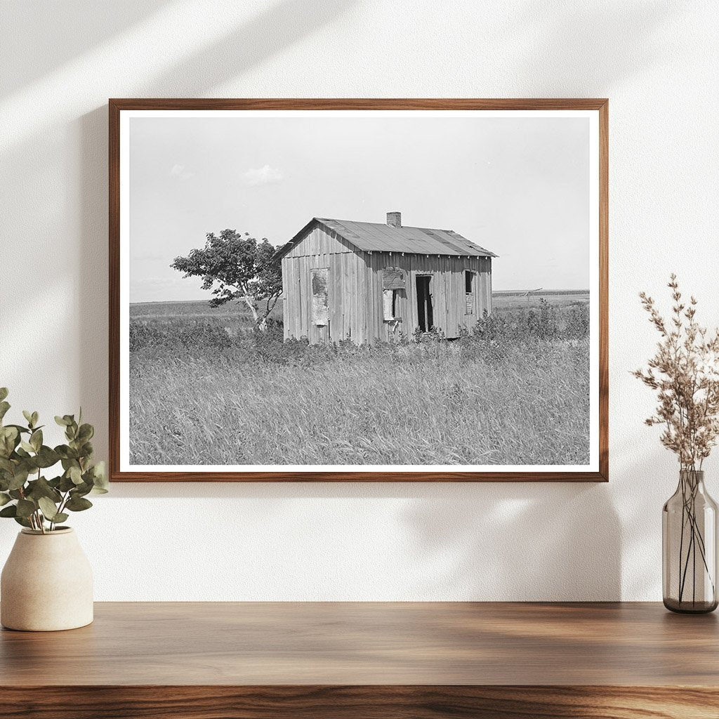 Abandoned Farmhouse in Wagoner County Oklahoma 1939