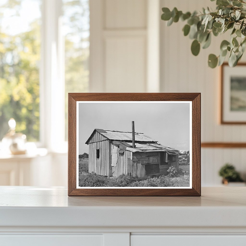 Tullahassee Oklahoma Migrant Worker Home June 1939