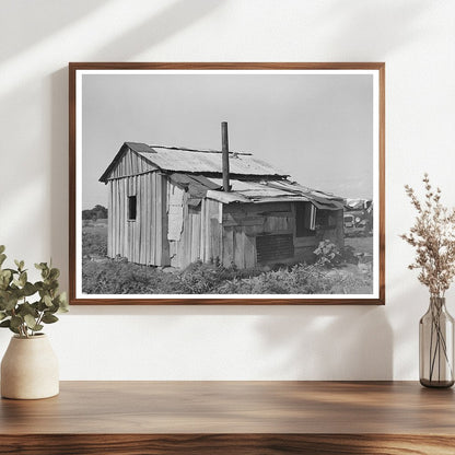 Tullahassee Oklahoma Migrant Worker Home June 1939