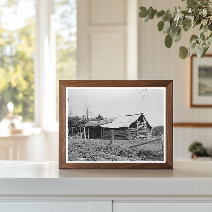 Indian Tenant Farmers Barn McIntosh County Oklahoma 1939