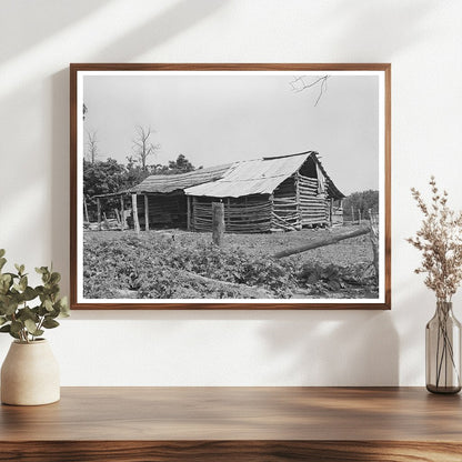 Indian Tenant Farmers Barn McIntosh County Oklahoma 1939