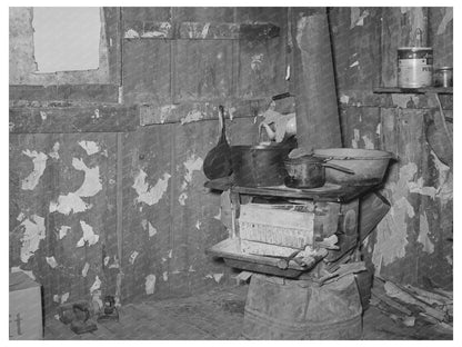 1939 Vintage Kitchen of a Day Laborer in Oklahoma
