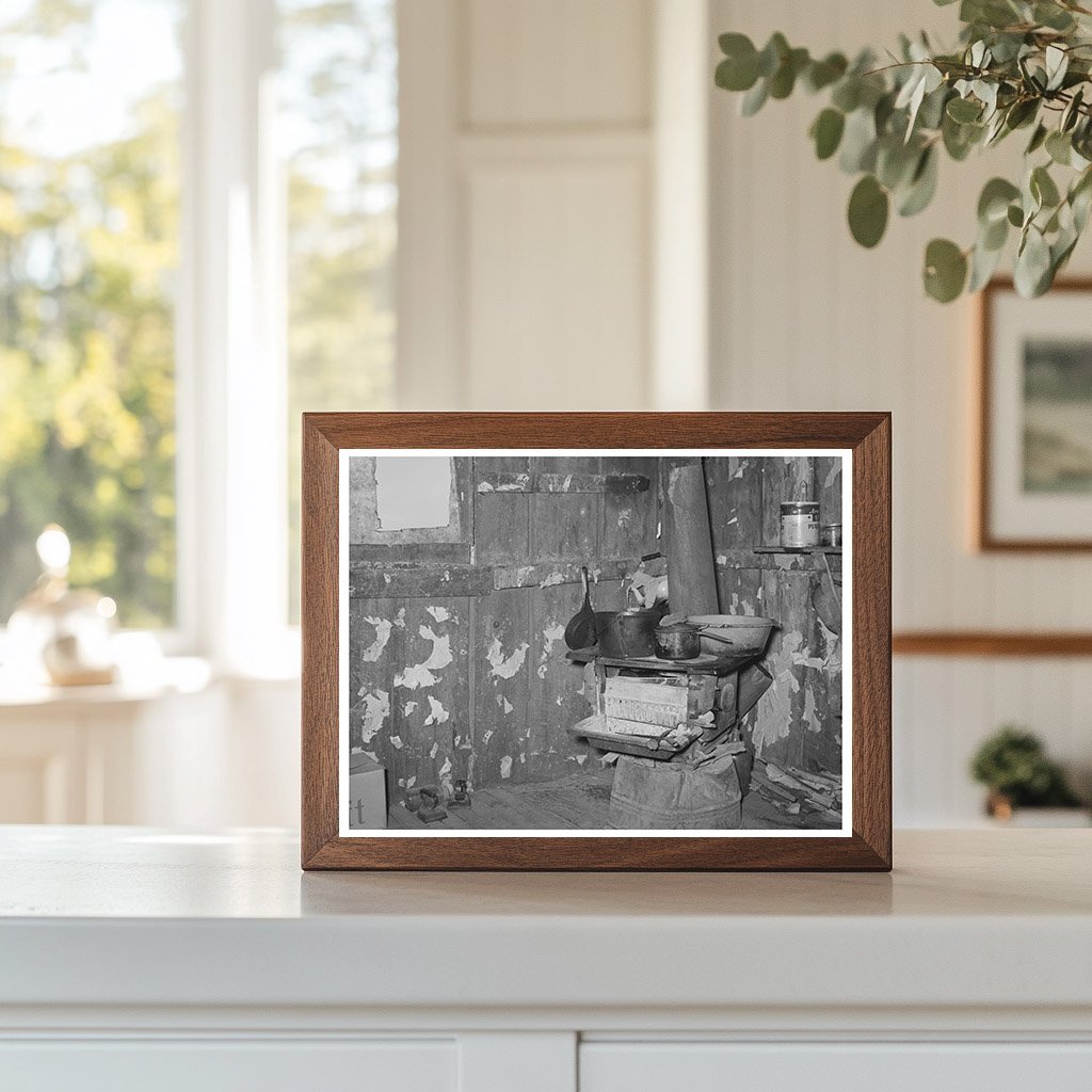 1939 Vintage Kitchen of a Day Laborer in Oklahoma