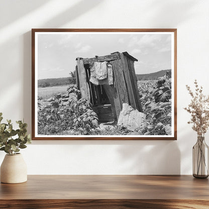 1939 Vintage Tenant Farmer Privy in Vian Oklahoma
