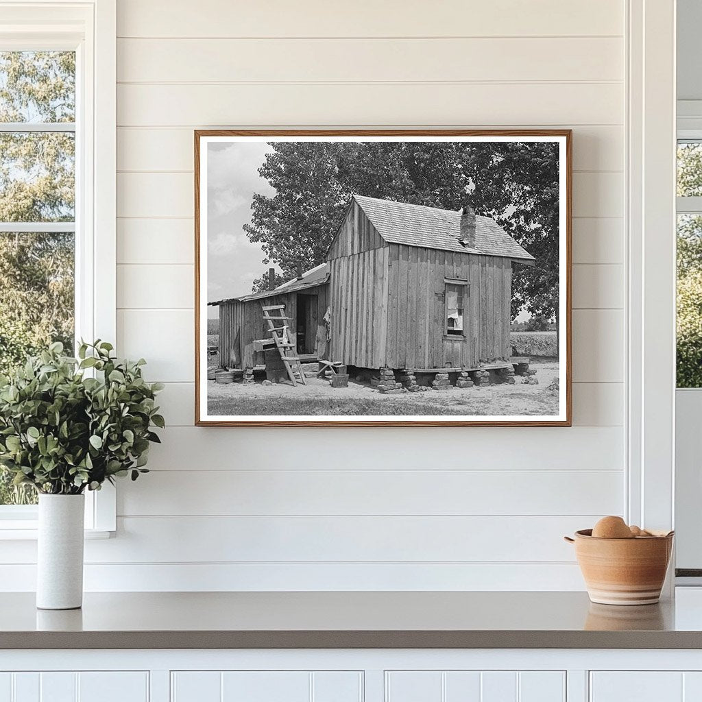 Vintage Farm Home in Vian Oklahoma June 1939
