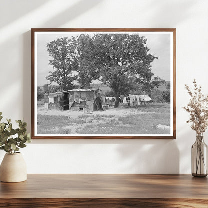 Home of Day Laborer Family Sequoyah County Oklahoma 1939