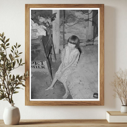 Daughter of Laborer in Shack Home Oklahoma June 1939