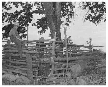Hog Pen of Day Laborers in Oklahoma 1939