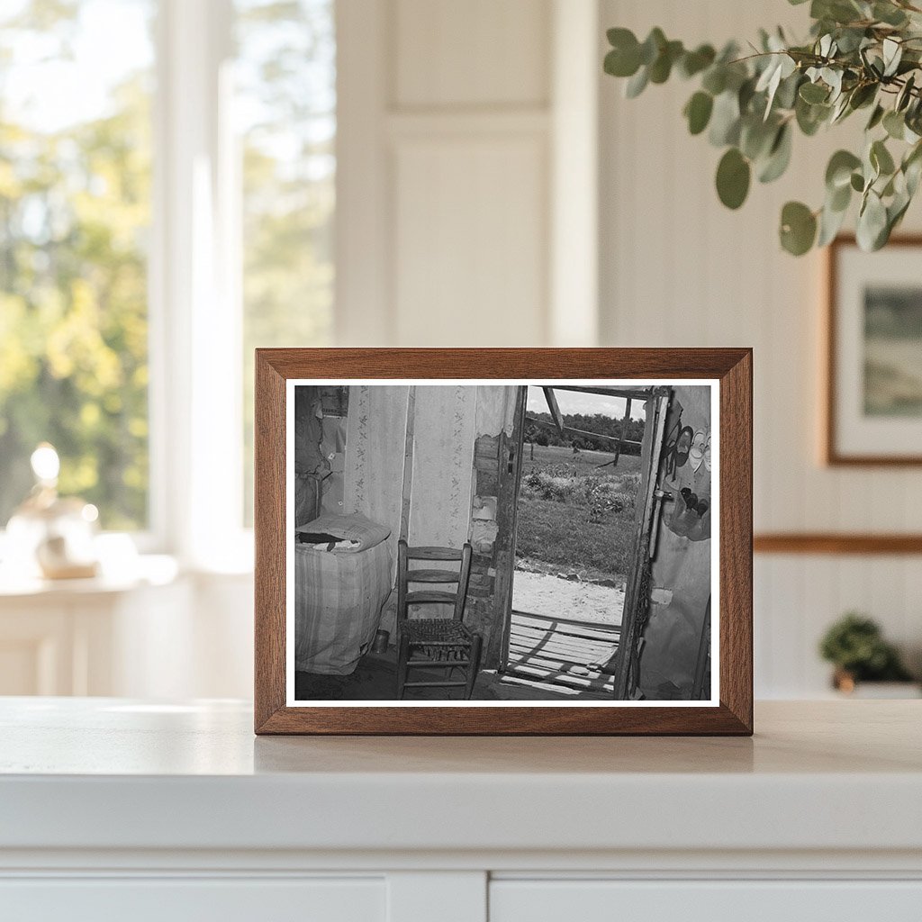 1939 Interior of Agricultural Laborers Home in Oklahoma