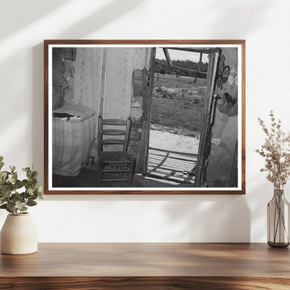 1939 Interior of Agricultural Laborers Home in Oklahoma