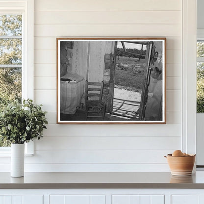 1939 Interior of Agricultural Laborers Home in Oklahoma