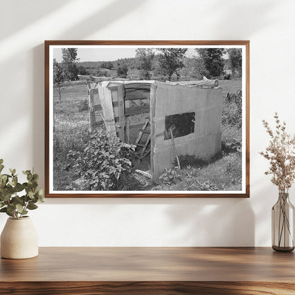 Vintage Chicken House in Sallisaw Oklahoma June 1939