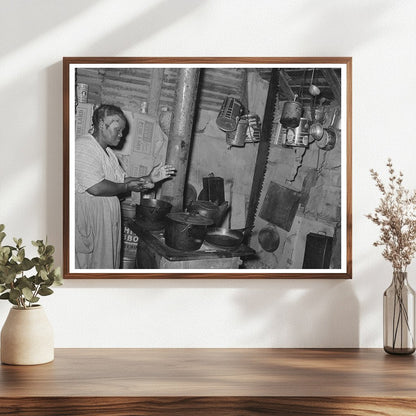 Farm Owner in Kitchen Sequoyah County Oklahoma 1939