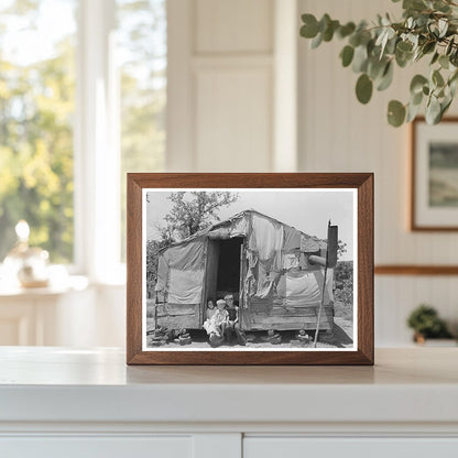Migrant Labor Home in Vian Oklahoma June 1939