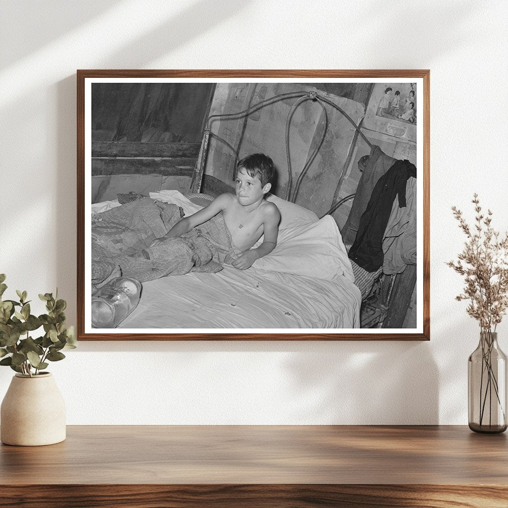 Migrant Family Life in Oklahoma June 1939 Black and White Photo