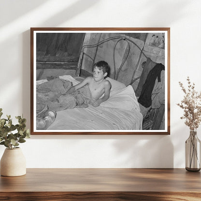 Migrant Family Life in Oklahoma June 1939 Black and White Photo