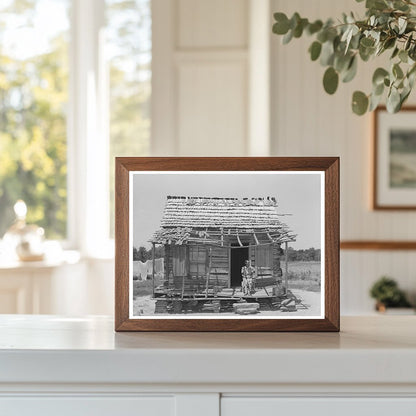 Vintage Home of Agricultural Laborers Vian Oklahoma 1939