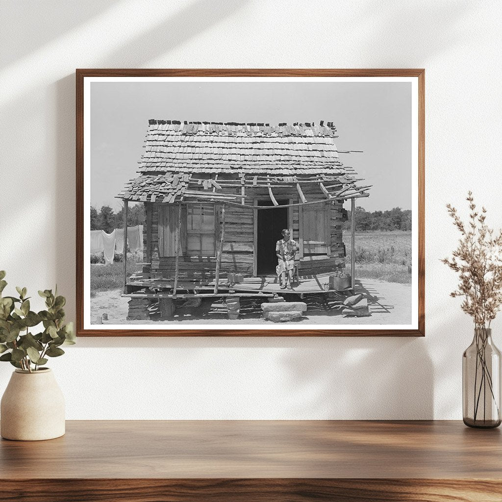 Vintage Home of Agricultural Laborers Vian Oklahoma 1939